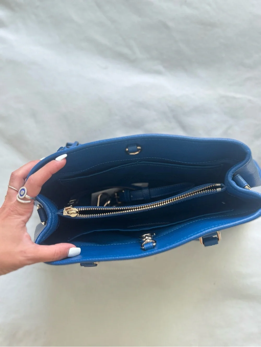 Like New Royal Blue Vintage Coach Bag